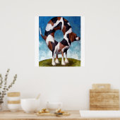 Poster Cadeau De Peinture Bagel-Beagle (Cuisine)