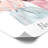 Poster Cadeau de proposition d'aide d'accueil personnalis (Coin)