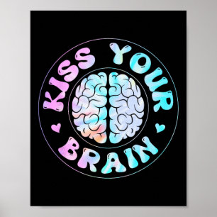 Poster Cadeau de remerciement pour un professeur mignon K