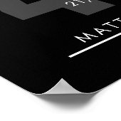 Poster Cadeau de retraite de 40 ans ou d'amortissement de (Coin)