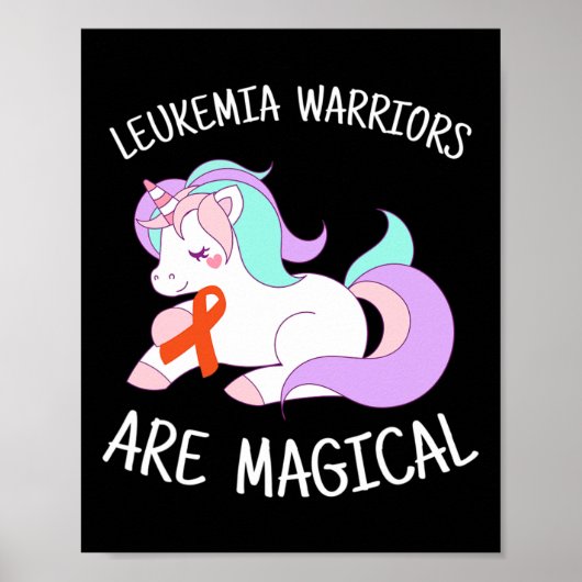 Poster Cadeau de sensibilisation à la leucémie de la lico (Devant)
