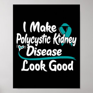 Poster Cadeau De Sensibilisation Pkd - Maladie Du Rein Po