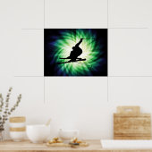 Poster Cadeau de ski de neige (Cuisine)