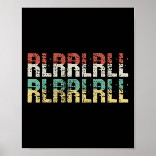 Poster Cadeau de tambour Paradiddle Drummer