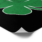 Poster Cadeau de Washington D.c. Saint-Patrick Shamrock - (Coin)