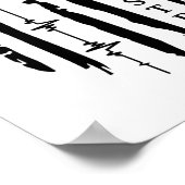 Poster Cadeau drôle de l'infirmière de l'enregistreur de (Coin)