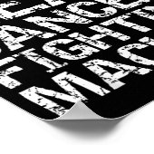 Poster Cadeau drôle de Studio de Design de Sensibilisatio (Coin)