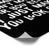 Poster Cadeau drôle pour personnes sourdes blague d'audit (Coin)