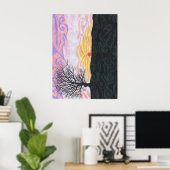 Poster Cadeau du matin (Bureau à domicile)