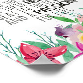 Poster Cadeau enseignant danse Appréciation Merci citatio (Coin)