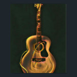 Poster cadeau guitariste cool<br><div class="desc">Cette oeuvre de guitare vintage est adaptée aux joueurs de guitare qui aiment jouer de la guitare. elle peut être offerte en cadeau à un petit ami, une petite amie, ou un papa pour un anniversaire, une fête des pères ou une Saint-Valentin. Le design rétro présente un cadeau de guitariste...</div>