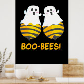 Poster Cadeau Halloween | Boo Bees (Cuisine)