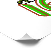 Poster Cadeau Iguana | Chemise Reptile | Femmes Hommes | (Coin)