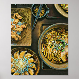 Poster Cadeau Japonais Amateurs de nourriture