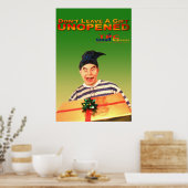 Poster Cadeau non ouvert (Cuisine)