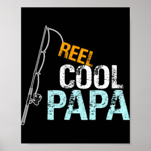Poster Cadeau Papa de petite-fille Petit-fils Super Papa