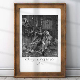 Poster Cadeau Photo Personnalisé Pour Maman Avec Photo No