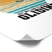 Poster Cadeau | Pilotes Planeurs Thermals S'Évoluent (Coin)