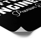 Poster Cadeau pour ingénieur logiciel (Coin)