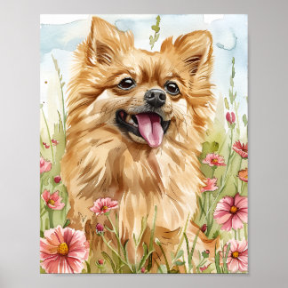 Poster Cadeau pour le propriétaire de Poméranie mignon Do
