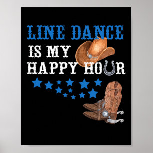 Poster Cadeau Pour Les Danseurs De Ligne La Danse De Lign
