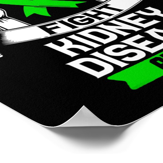 Poster Cadeau Pour Les Patients Atteints D'Une Maladie Du (Coin)