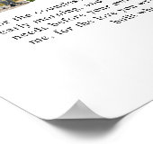 Poster Cadeau pour maman et papa Collage de photos de fam (Coin)