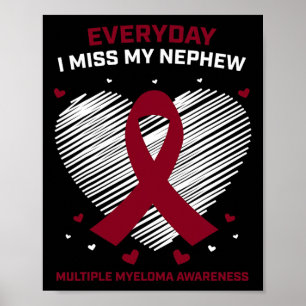 Poster Cadeau Produits du cancer du sang Myélome multiple