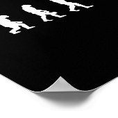 Poster Cadeau Rétro Judoka Cool Évolution Judo (Coin)