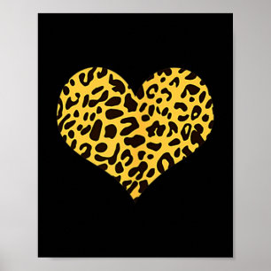 Poster Cadeau Saint-Valentin petite amie petit ami Cœur d