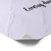 Poster Cadeau sincère pour femme (Coin)