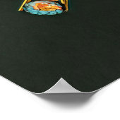 Poster cadeau sushi cool (Coin)