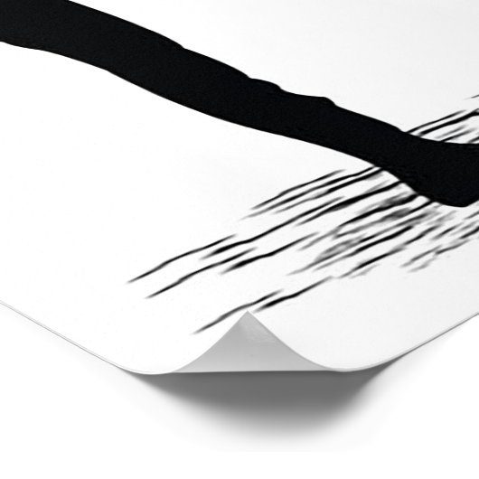 Poster Cadeau tendance | Lettre à ma mère | (Coin)