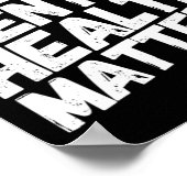 Poster Cadeau thérapeutique de Black Mental Health Matter (Coin)