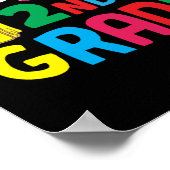 Poster Cadeaux 2e enseignant | Bonjour 2e année (Coin)