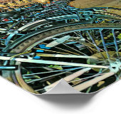 Poster Cadeaux cyclables vintages (Coin)