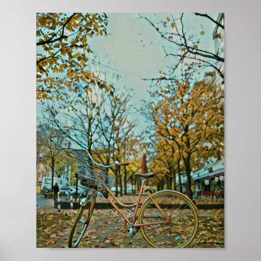 Poster Cadeaux cyclistes pour lui (Devant)