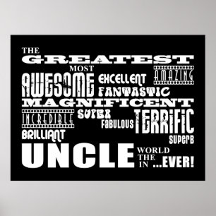 Poster Cadeaux d'amusement pour des oncles : Le plus