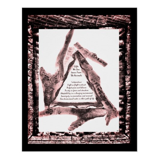 Poster Cadeaux D'Animaux (Devant)