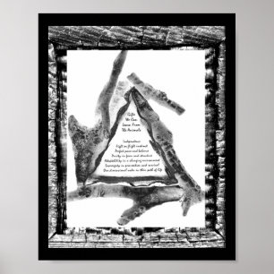 Poster Cadeaux D'Animaux