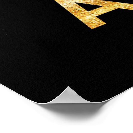 Poster Cadeaux d'anniversaire | Les Reines Sont Nées En A (Coin)