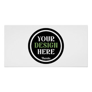 Poster Cadeaux d'appréciation d'employé de société à logo
