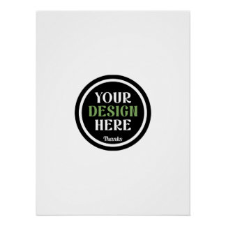 Poster Cadeaux d'appréciation d'employé de société à logo