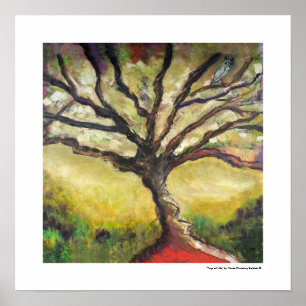 Poster Cadeaux d'art d'affiche de peinture de paysage d'a