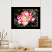 Poster Cadeaux d'art d'impression Love HEALS Fleurs Rose (Cuisine)