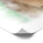 Poster Cadeaux d'art Golden Retriever (Coin)