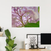Poster Cadeaux d'art Toucher de Guérison Fleurs d'Hydrang (Bureau à domicile)