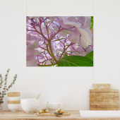 Poster Cadeaux d'art Toucher de Guérison Fleurs d'Hydrang (Cuisine)
