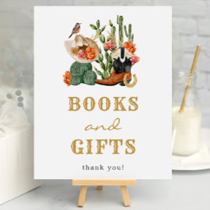 Poster Cadeaux de Baby Shower occidentaux
