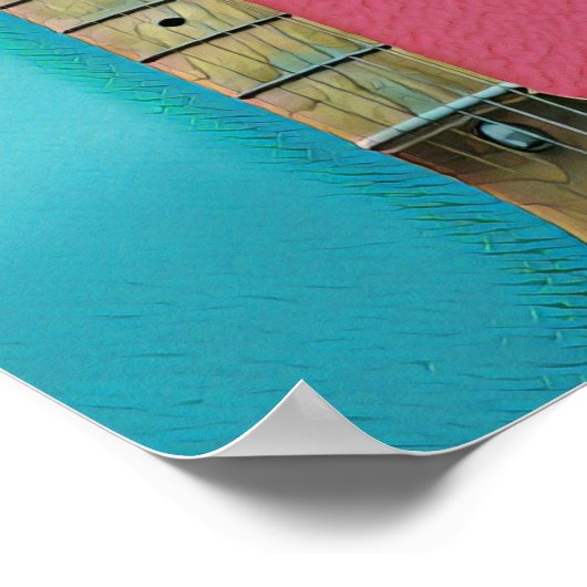 Poster Cadeaux de basse guitariste (Coin)